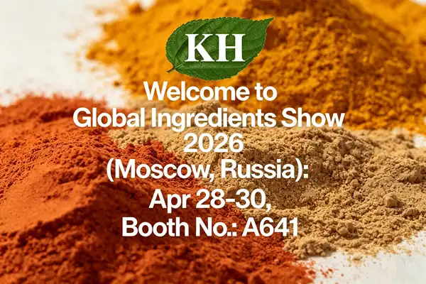 Invitation of Global Ingredients Show 2026 (Moscow, Russia)